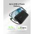 Belkin BoostCharge power bank 10000mAh, portable power bank with integrated cable PD 20W, fast charge USB-C power delivery, power bank fast charging for iPhone 16 series, iPad Pro, Galaxy S24 and more - Black
